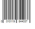 Barcode Image for UPC code 0010119844037