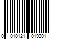 Barcode Image for UPC code 0010121019201