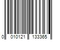 Barcode Image for UPC code 0010121133365