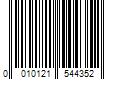 Barcode Image for UPC code 0010121544352