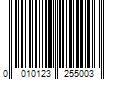 Barcode Image for UPC code 00101232550001