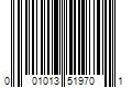 Barcode Image for UPC code 001013519701