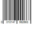 Barcode Image for UPC code 0010147992663