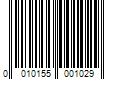 Barcode Image for UPC code 0010155001029