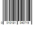 Barcode Image for UPC code 0010181040719