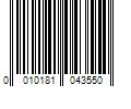 Barcode Image for UPC code 0010181043550