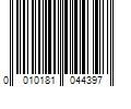 Barcode Image for UPC code 0010181044397