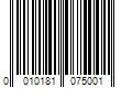 Barcode Image for UPC code 0010181075001