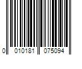 Barcode Image for UPC code 0010181075094