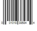 Barcode Image for UPC code 001018385844