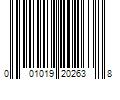 Barcode Image for UPC code 001019202638