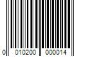 Barcode Image for UPC code 0010200000014