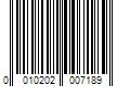 Barcode Image for UPC code 0010202007189