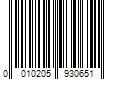 Barcode Image for UPC code 0010205930651