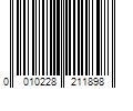 Barcode Image for UPC code 0010228211898