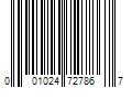 Barcode Image for UPC code 001024727867