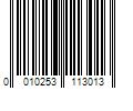 Barcode Image for UPC code 0010253113013