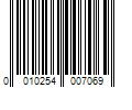 Barcode Image for UPC code 0010254007069