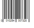 Barcode Image for UPC code 0010254007328