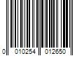 Barcode Image for UPC code 0010254012650