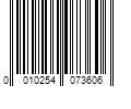 Barcode Image for UPC code 0010254073606