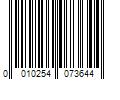 Barcode Image for UPC code 0010254073644