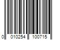 Barcode Image for UPC code 0010254100715