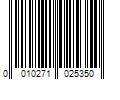 Barcode Image for UPC code 0010271025350