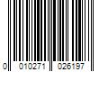 Barcode Image for UPC code 0010271026197