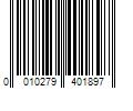 Barcode Image for UPC code 0010279401897