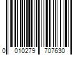 Barcode Image for UPC code 0010279707630