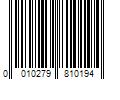 Barcode Image for UPC code 0010279810194