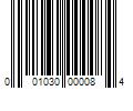 Barcode Image for UPC code 001030000084