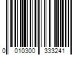 Barcode Image for UPC code 0010300333241