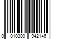 Barcode Image for UPC code 0010300942146