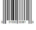 Barcode Image for UPC code 001030333618