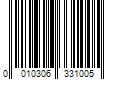 Barcode Image for UPC code 0010306331005