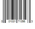 Barcode Image for UPC code 001031713563