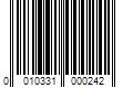 Barcode Image for UPC code 0010331000242