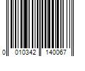 Barcode Image for UPC code 0010342140067