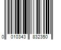 Barcode Image for UPC code 0010343832350