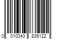 Barcode Image for UPC code 0010343835122