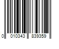 Barcode Image for UPC code 0010343839359