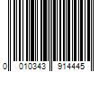 Barcode Image for UPC code 0010343914445