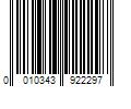 Barcode Image for UPC code 0010343922297