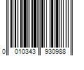 Barcode Image for UPC code 0010343930988