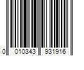 Barcode Image for UPC code 0010343931916