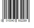 Barcode Image for UPC code 0010343932289