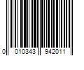 Barcode Image for UPC code 0010343942011