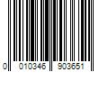 Barcode Image for UPC code 0010346903651